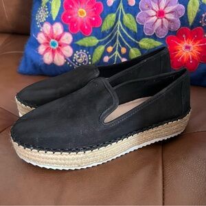 Gianni Bini Espadrilles Suede Slip On Shoes size 7